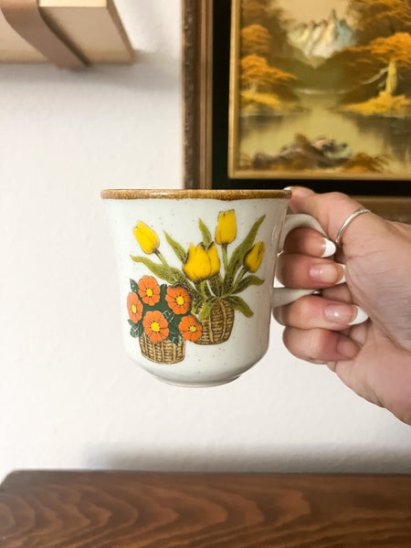 Cozy Floral Cottage-Core Coffee Mug